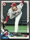 Shohei Ohtani RC 2018 Bowman Rookie Card #49 Angels Dodgers