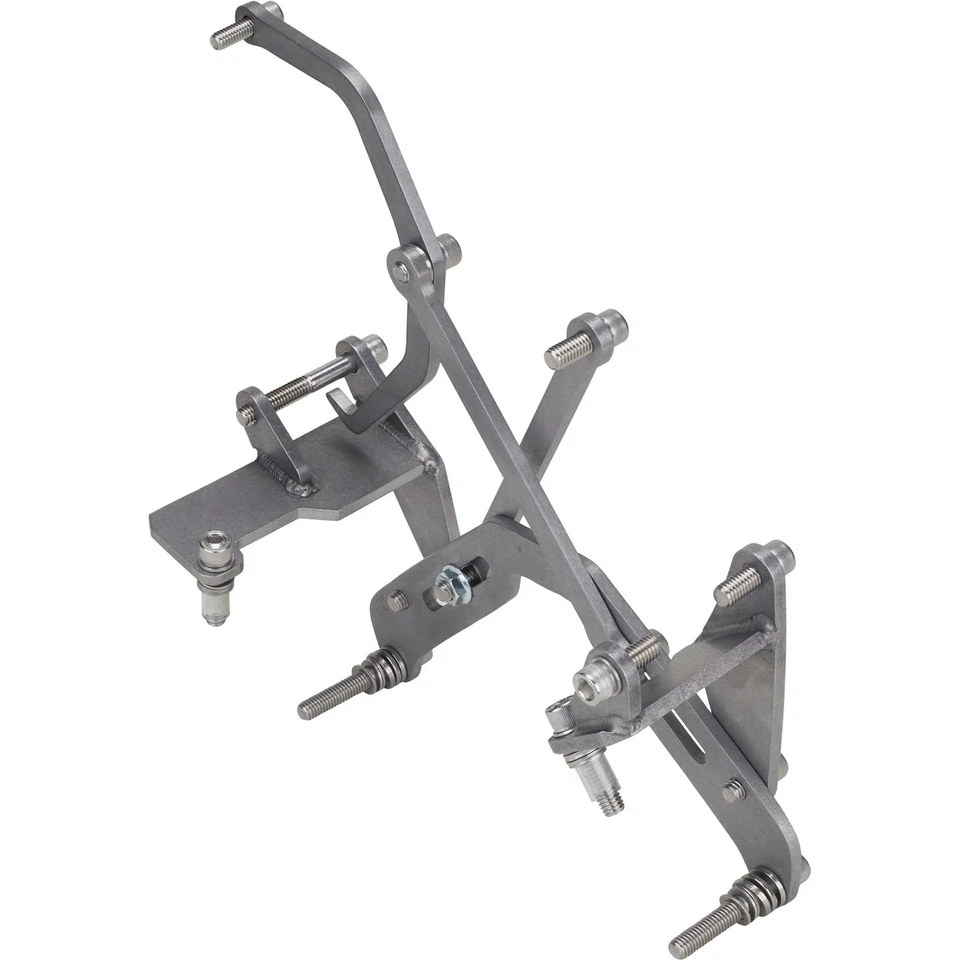 Bills Hot Rod Co.400 Series A/C Unit/Alternator Bracket Set, BBC, Black - Image 4 of 4