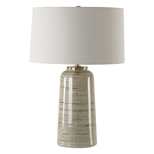 Uttermost 30412 Strata 27" Tall Buffet Table Lamp - Tan Glaze - Picture 3 of 5