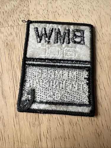 BMW ACT Member Technician 1985 Embroidered Patch Automotive Motorcycle 2.5” x 2” - Picture 6 of 6