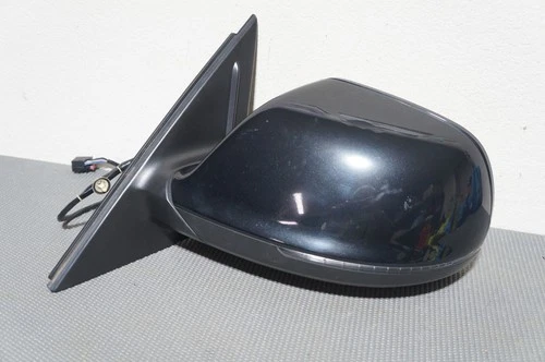 2009-2014 AUDI Q5 LEFT HAND DRIVER SIDE POWER SIDE MIRROR AUTO DIM BLACK
