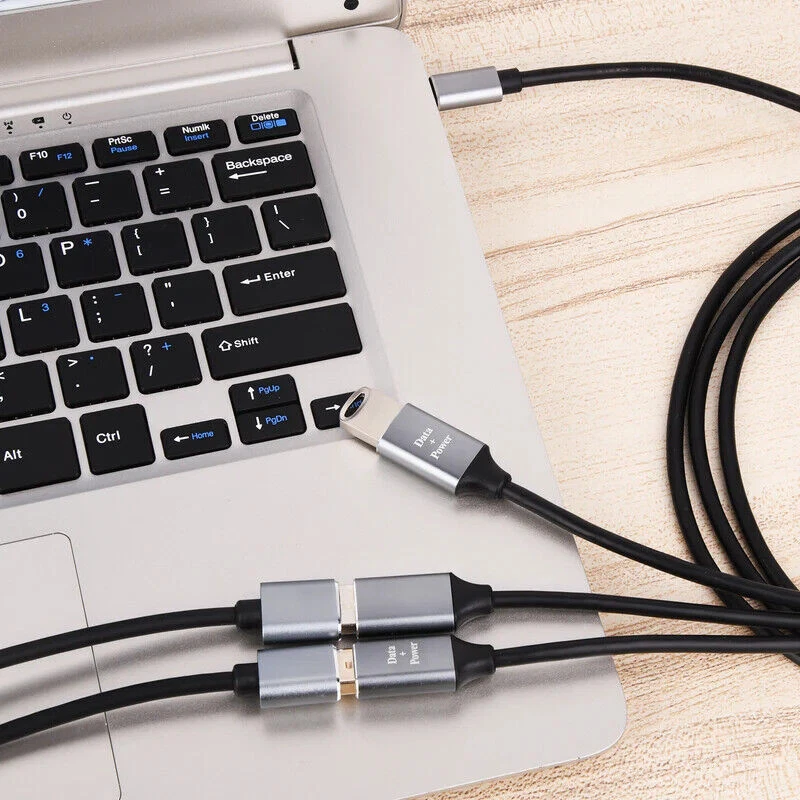 Wonderwires USB-C to 3 x USB 2.0 A Female Hub OTG Data & Charge Y Splitter Cable - Image 3 of 4
