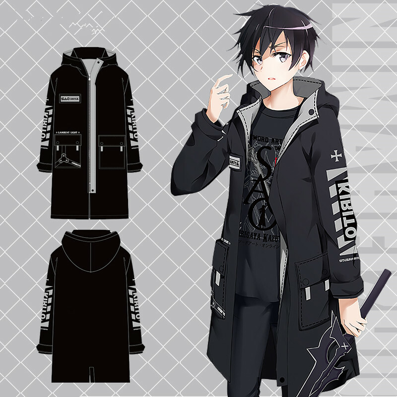 Anime Sword Art Online Kirito Kazuto 