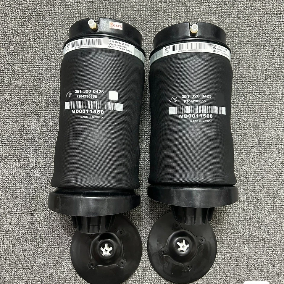 Par de molas de suspensão a ar traseira OEM para Mercedes-Benz R350 E280 R320 - Imagem 3 de 4