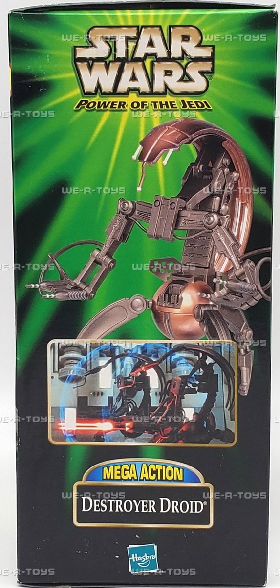 Star Wars Mega Action Destroyer Droid Figure 2000 Hasbro