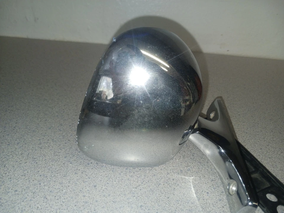 Espejo retrovisor exterior OPEL GT 68-72 quizás Kadett cromo vintage Foto 4 de 4