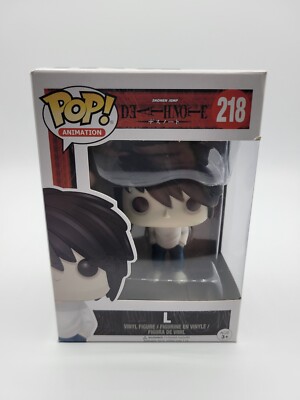 Funko Pop Death Note L #218 Vaulted D01 Original Read Description