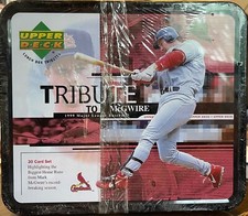 1999 Upper Deck Lunch Box TRIBUTE To Mark McGwire 30 Card Set NEW SEALED MLB NIB