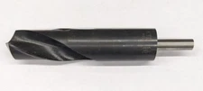 Kromhard 1-3/32" Stub Drill 3/8" Reduced Shank HSS USA