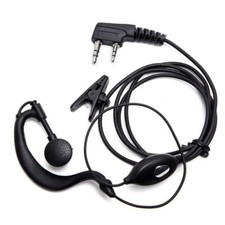 Auricolare microfono cuffie ear PTT per Baofeng Kenwood, Wouxun, PolMar ecc