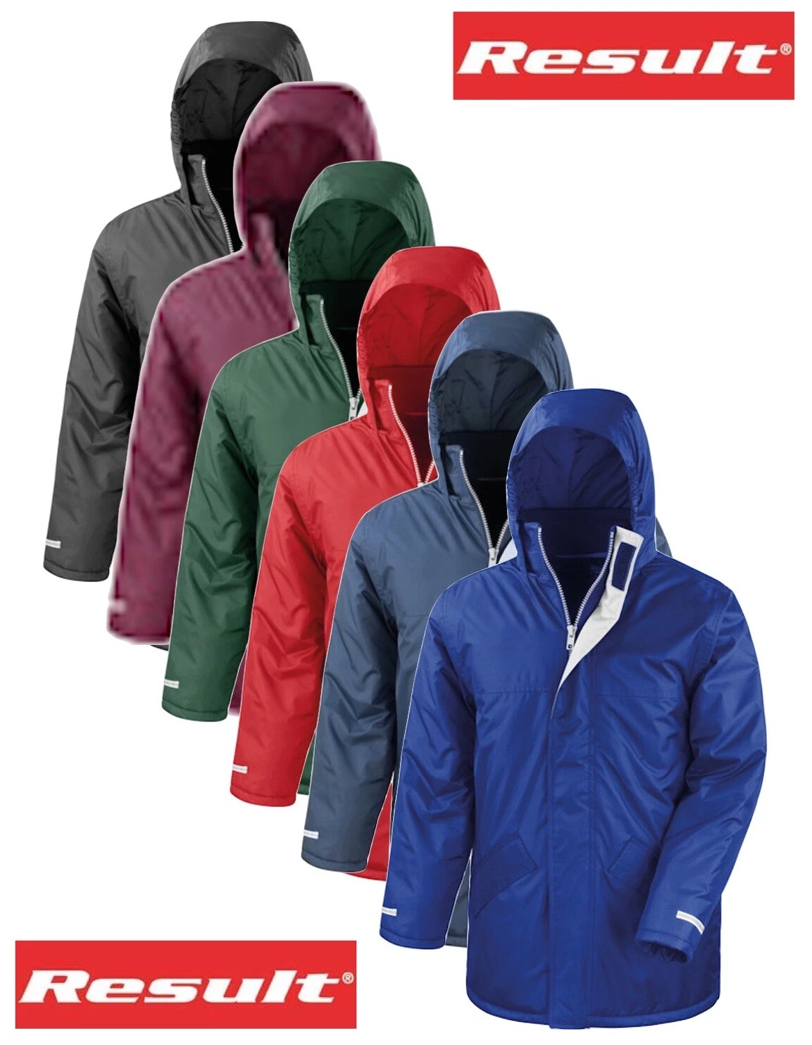 Waterproof School Parka Coat Result Boys Girls Childrens Kids Winter Jacket