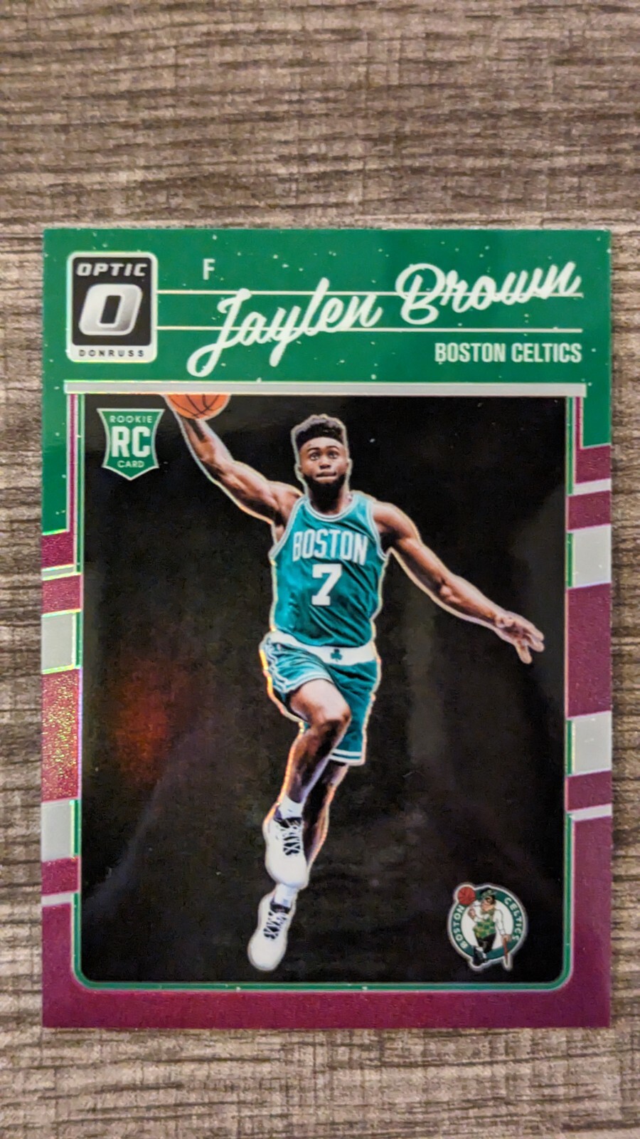 Jaylen Brown 2016-17 Donruss Optic Purple RC