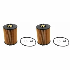 2X Premium Oil Filter 11427521008 HU823x For BMW 550i 650i 750Li 750i 4.8L 6.0L