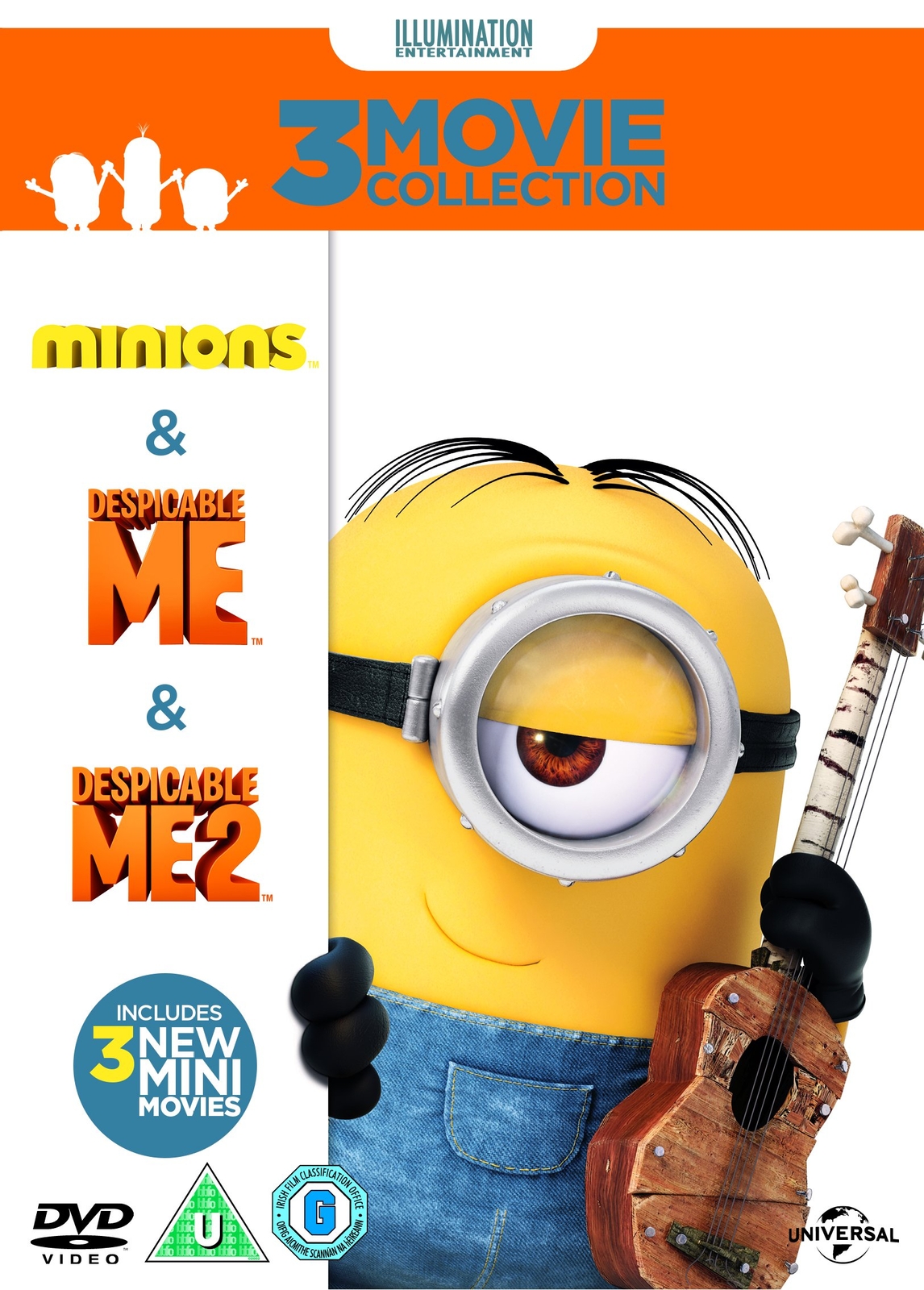 Minions Collection (Despicable Me/Despicable Me 2/Minions) (DVD)