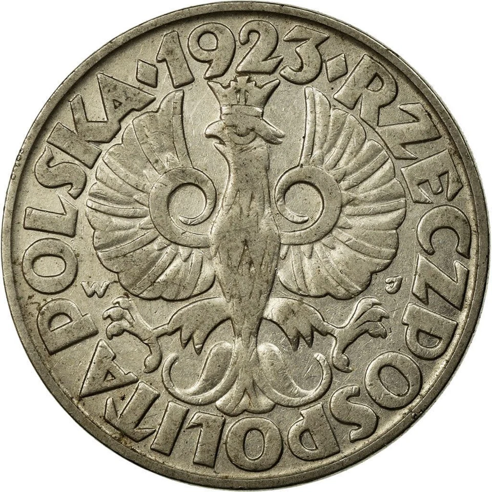Polish Coin 50 Groszy | Eagle | Poland | 1923 - Image 4 of 4