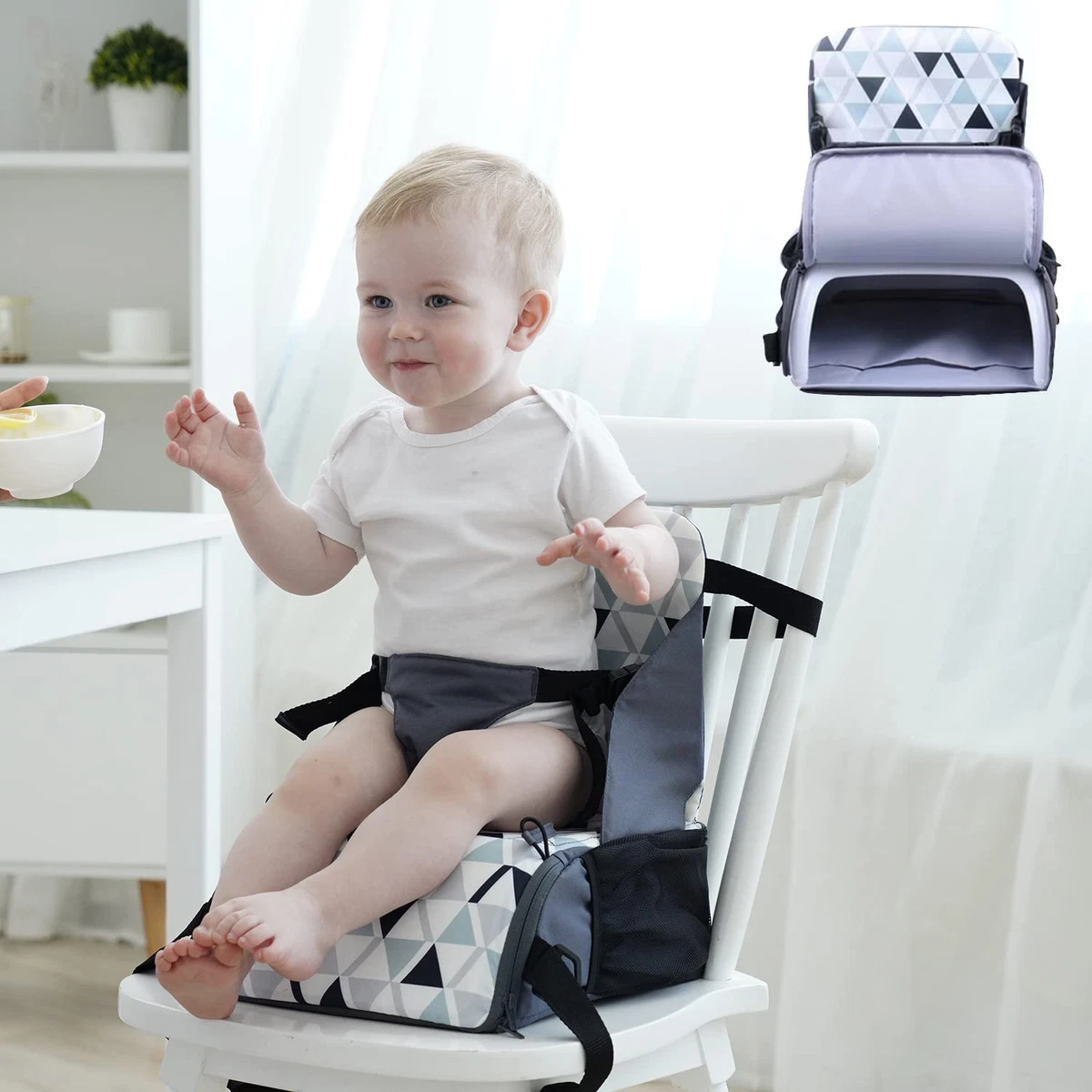 High chair on sale seat for table