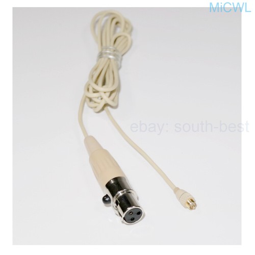 Snail design Headset Microphone for Samson AKG 3Pin mini XLR Detachable Plug - Picture 6 of 6