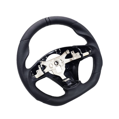 REVESOL Black Steering Wheel for 2011-2013 Corvette Grand Sports C6 Z06 Manual - Picture 2 of 5