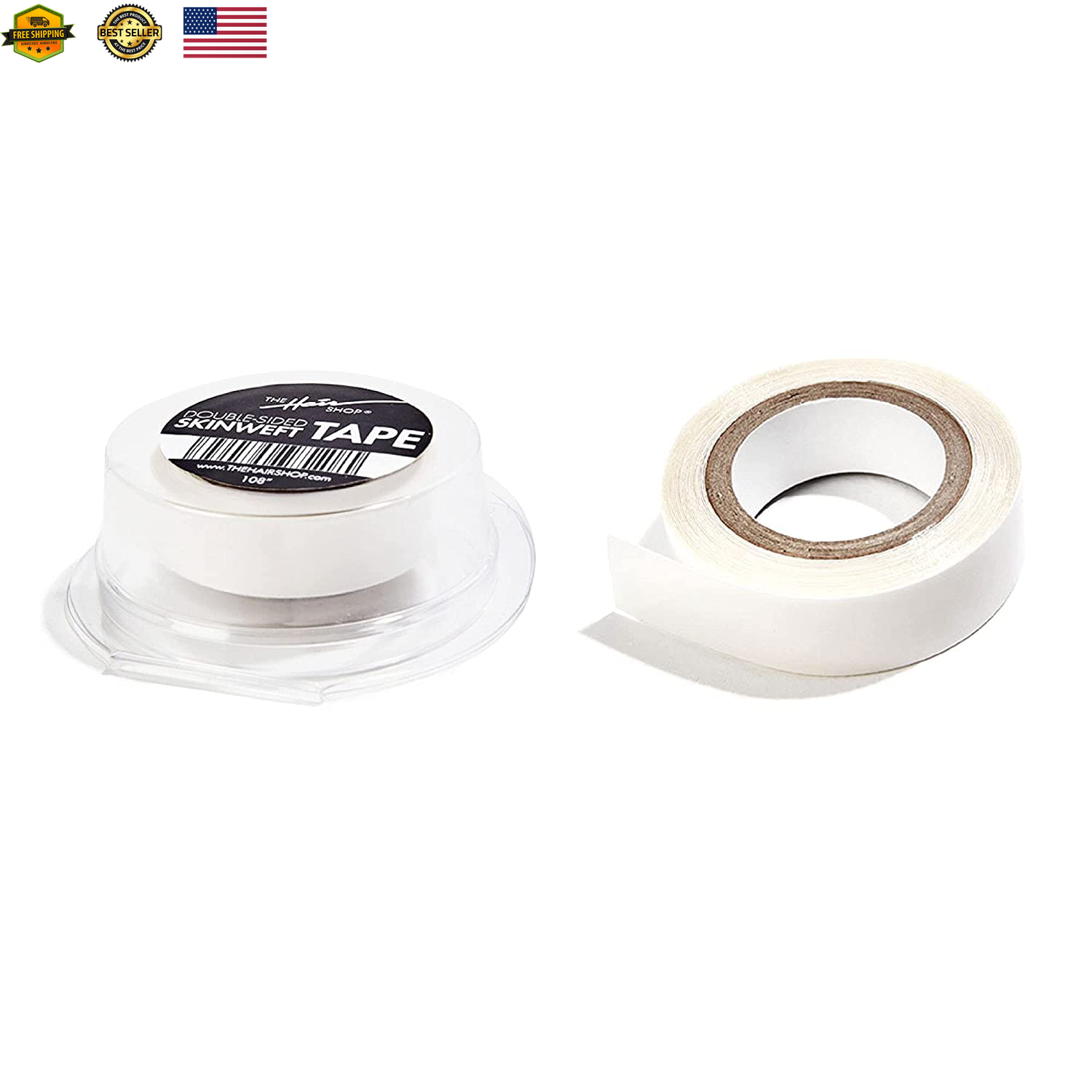 The Hair Shop Double Sided Tape for Skinweft Tape-In Remy Human Hair  Extensions, | eBay
