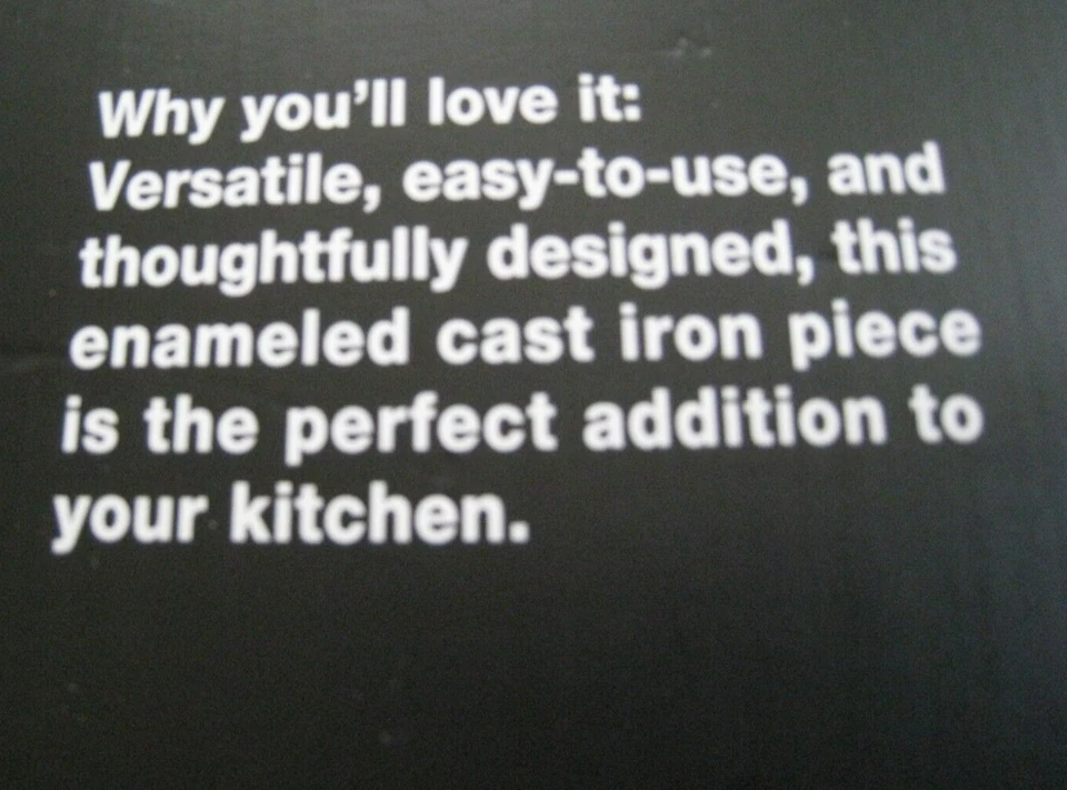 Enameled cast iron Dutch Oven4-qt. round casserole, (Macys) BRAND NEW RED COLOR - Image 3 of 4
