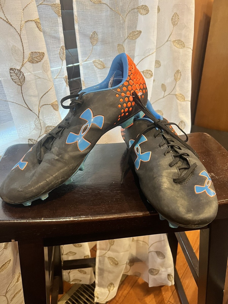 Under Armour スパイクシューズ ブラック/オレンジ シューズ - UNDER ARMOUR (アンダーアーマー)- メガスポーツ公式