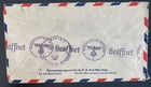 1940 Baltimore MD Usa Airmail Cover To Paris France Service Suspended Due To War — photo 2