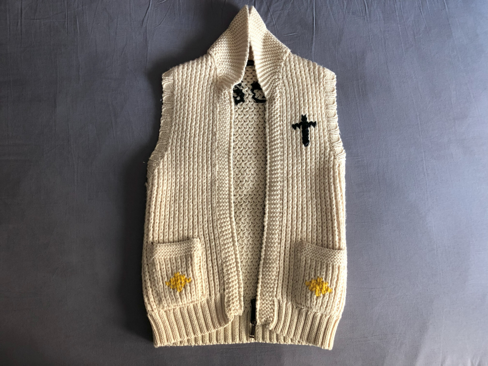 RRP €800 DSQUARED sleeveless Knit sweater vest 71YT013 size M image 3