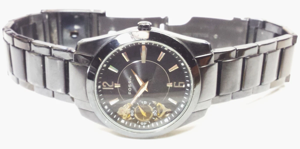 OROLOGIO CRONOGRAFO FOSSIL GRANT TWIST AUTOMATICO QUADRANTE SCHELETRATO ME1001