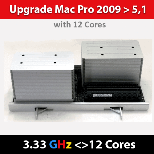 2009 Mac Pro | CPU Tray | 3.33 GHz 12 Cores | Model ID 4,1 5,1 | 128GB RAM - Picture 1 of 1