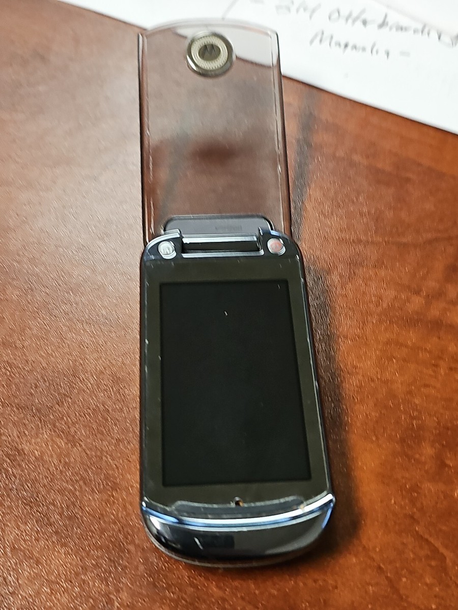 Motorola Krave ZN4 - Gray & Smoked Clear ( Verizon ) Super Rare