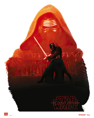 Star Wars Kylo Ren Tasse – Offiziell Lizenziert, Schwarz-rot Mit Lichtschwert-Motiv