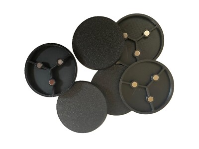 50 mm rund mit Magneten passend für Warhammer 40k, AOS, D&D, One Page Regeln