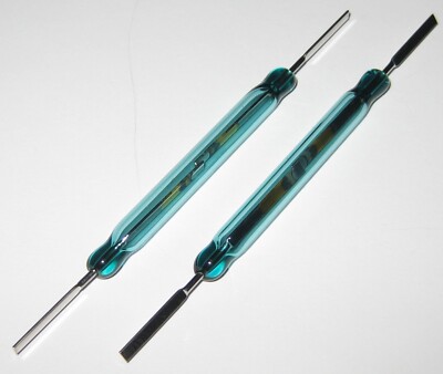 20Pcs Magnetic Glass Reed Switch 2 X14 Mm Normally Open N/O 2-Pin Low Voltage Smile Home - Foto 5