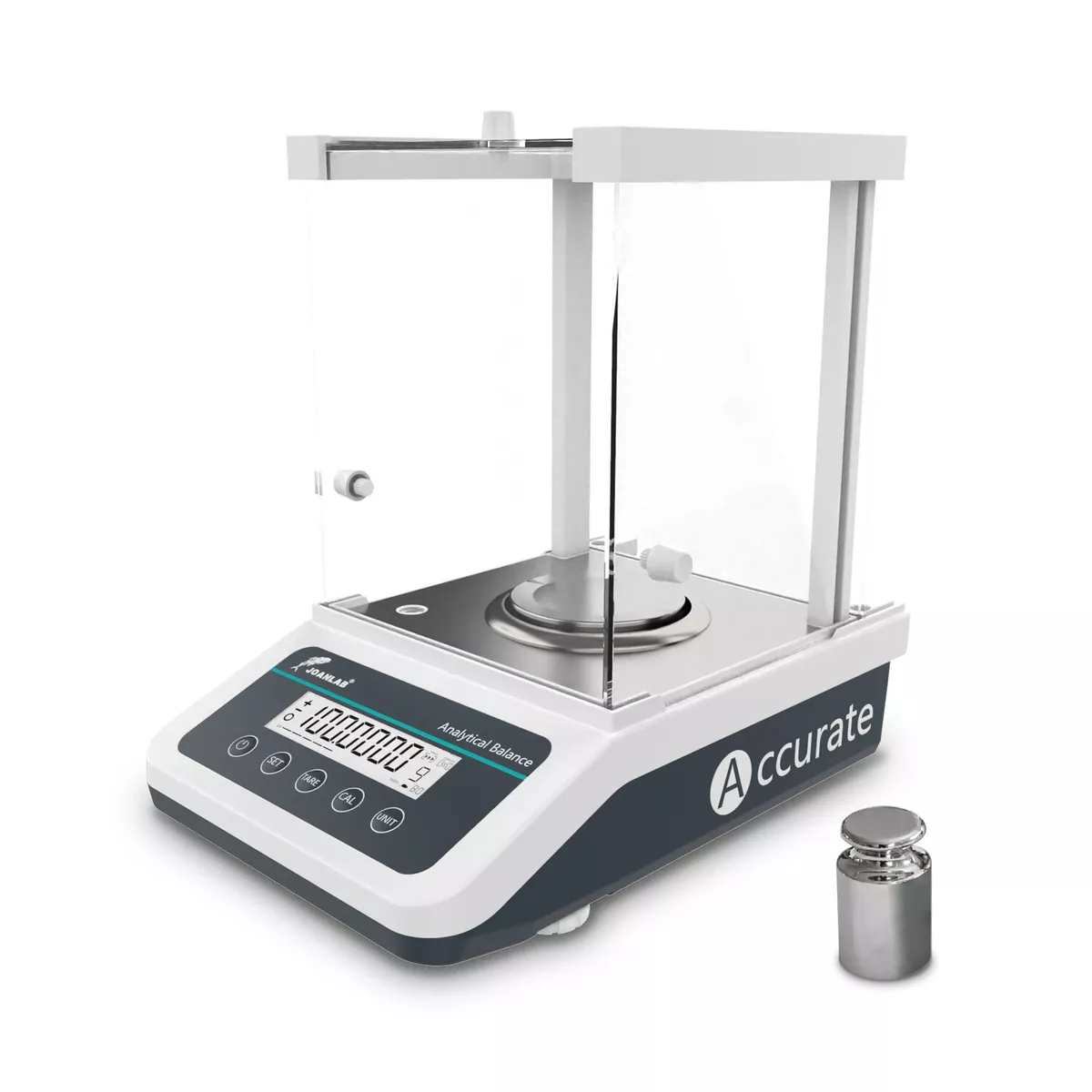 0.0001g 0.1mg Analytical Balance Lab Digital Precision Scale 110/220v w/  RS232