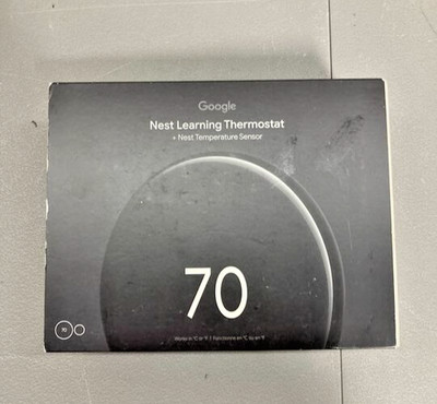 Google Nest Learning Thermostat with Nest Temperature Sensor**NEW** MR
