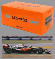 Minichamps 1/18 McLaren F1 Team MCL60 Lando Norris British GP 2023 Resin Car