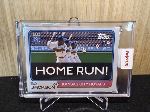 Bo Jackson Topps Project 70 Card 549 - by Solefly Kansas City Royals SP