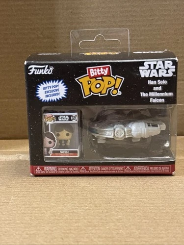 Funko Bitty Pop! Star Wars Han Solo and The Millennium Falcon Han Solo Rides