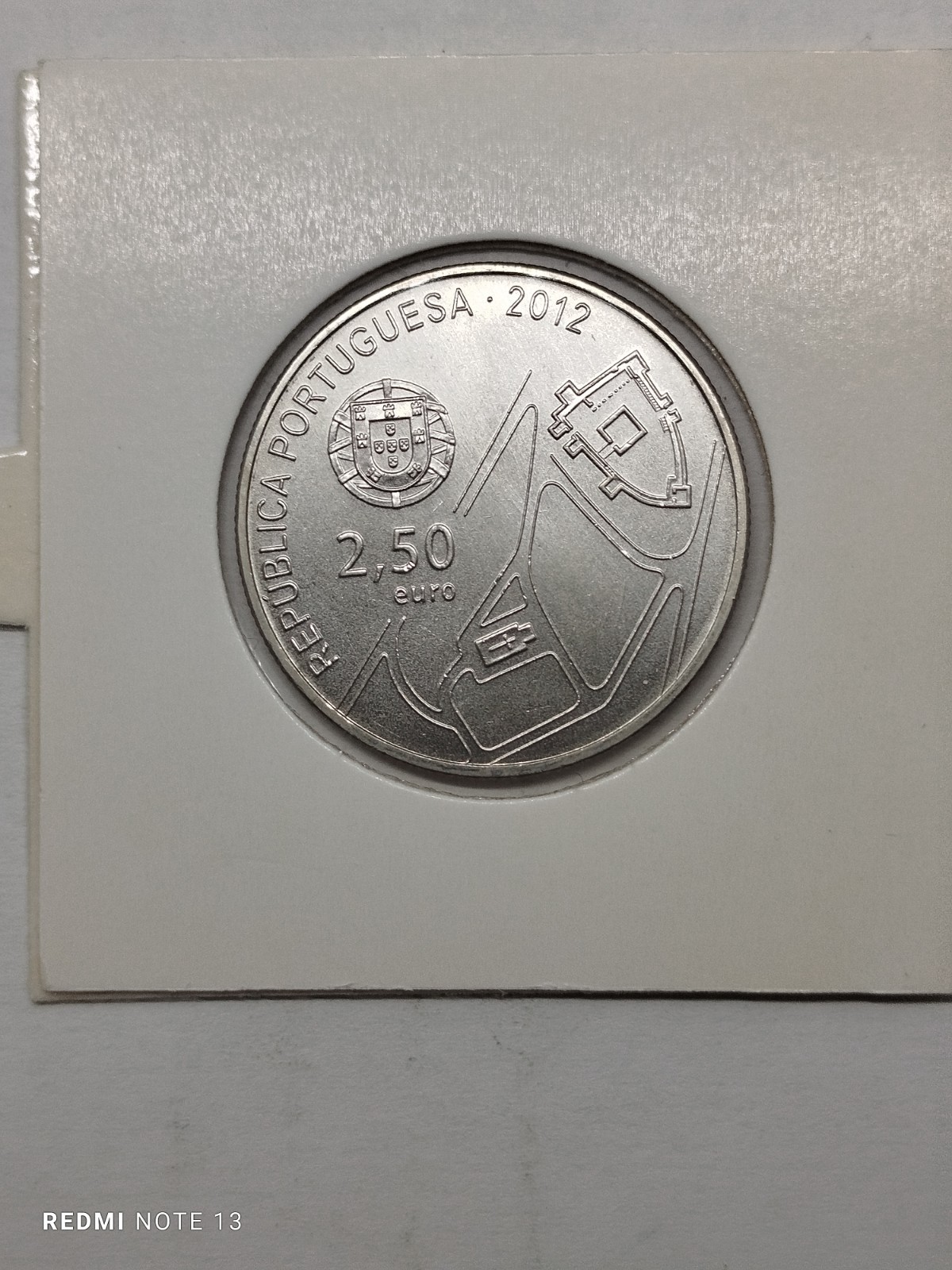 Portugal 2,5 Euros 2012 UNESCO Guimarães