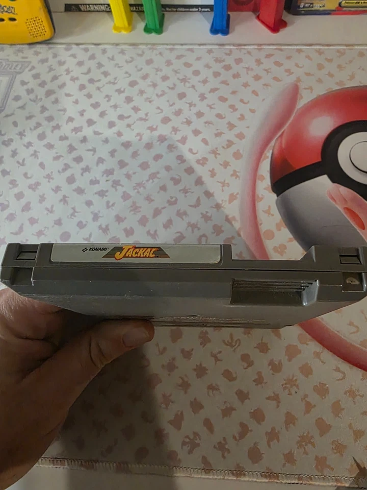 Jackal (Circle/Round SOQ) (Nintendo NES, 1988) - CART ONLY *AUTHENTIC *TESTED - Image 3 of 4