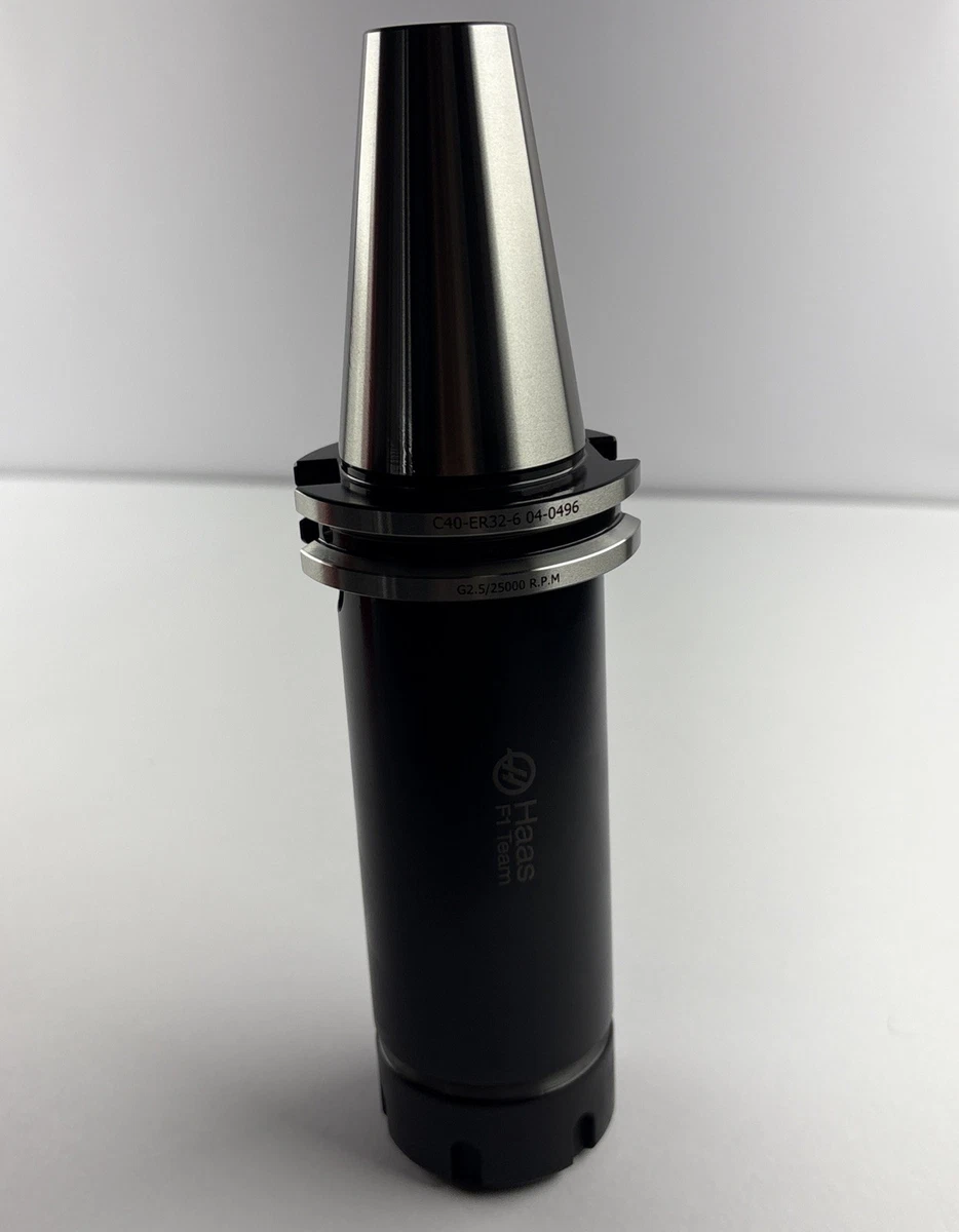 C40 ER32 Collet Chuck x 6" Gage Length, TSC Tool Holder #04-0496 Haas Tooling photo 2