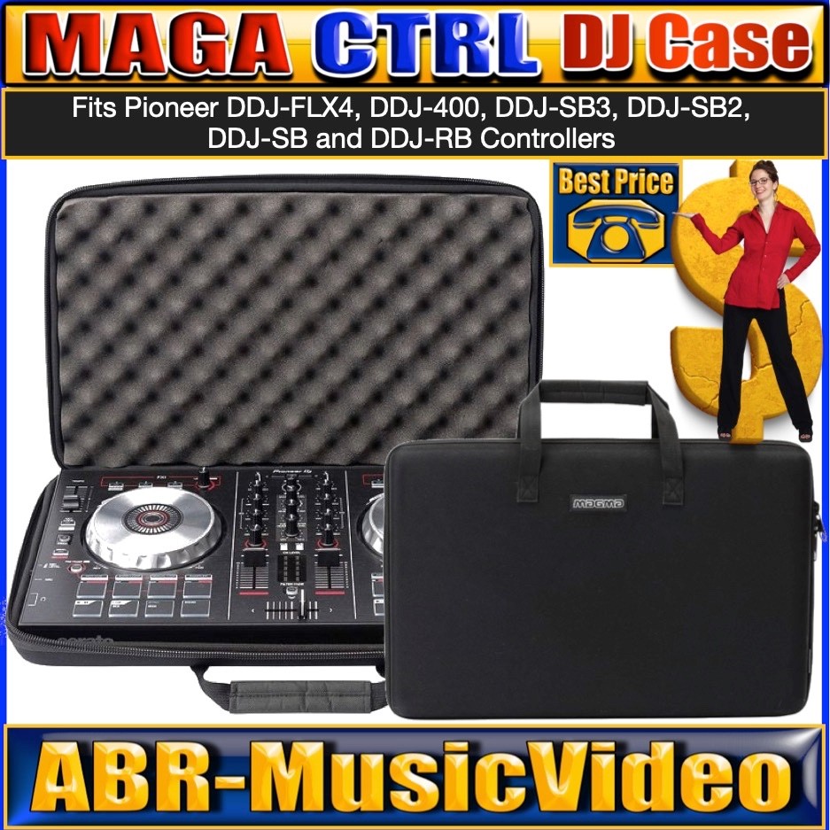 Pioneer DJ DM-50 Power Speakers/ DDJ-FLX4 2-Deck Controller