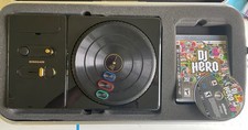 DJ Hero Renegade Edition Turntable Bundle w/ PS3 Game, No DONGLE, Case & Stands