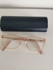 WARBY PARKER  WELTY M 600  Light Pink Crystal Women  s Eyeglasses Frame 52-19-145