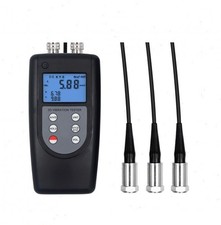 3 Axis Vibration Meter Vibrometer Gauge Analyzer 3 Piezoelectric Transducer