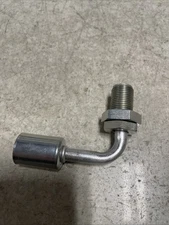 Vintage Air 35882-VUG - #8 90 Degree Bulkhead Beadlock O-Ring Fitting