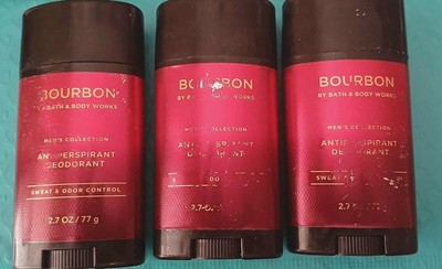 Bath & Body Works BOURBON Antiperspirant Deodorant Label Scuffed PRICE isFOR ONE