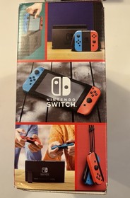 Nintendo Switch Neon Blue and Neon Red Joy-Con HAC-001 Japanese Version
