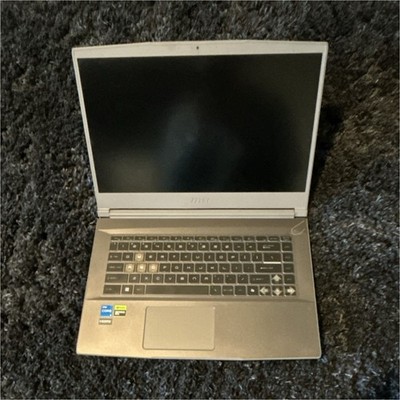 MSI Gaming Laptop Intel Core i7 NVIDIA GeForce RTX Dedicated Graphics Gray