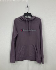 Champion Women's Purple Hoodie Size Large
